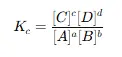 Equilibrium Constants